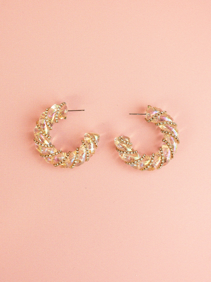 Clearly Chic Hoops