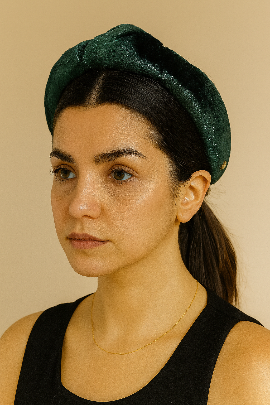 Shimmer Knotted Headband