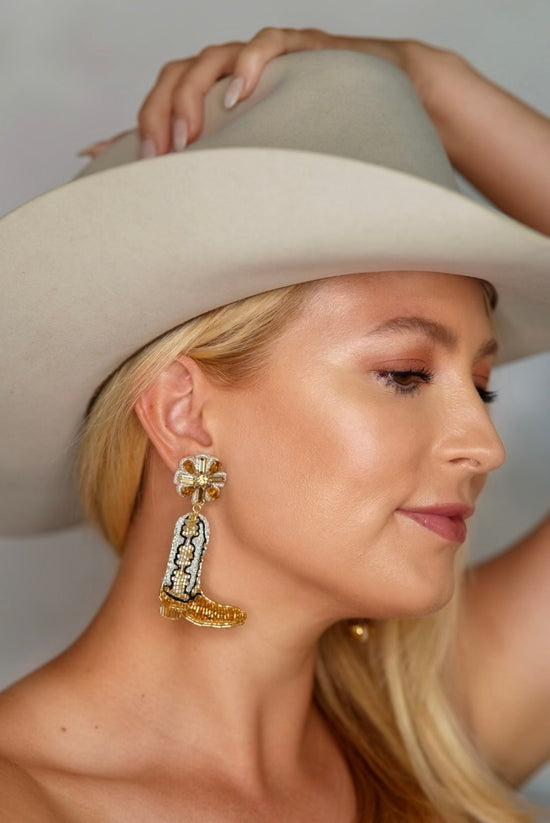 Maren Boot Earrings (3-D)