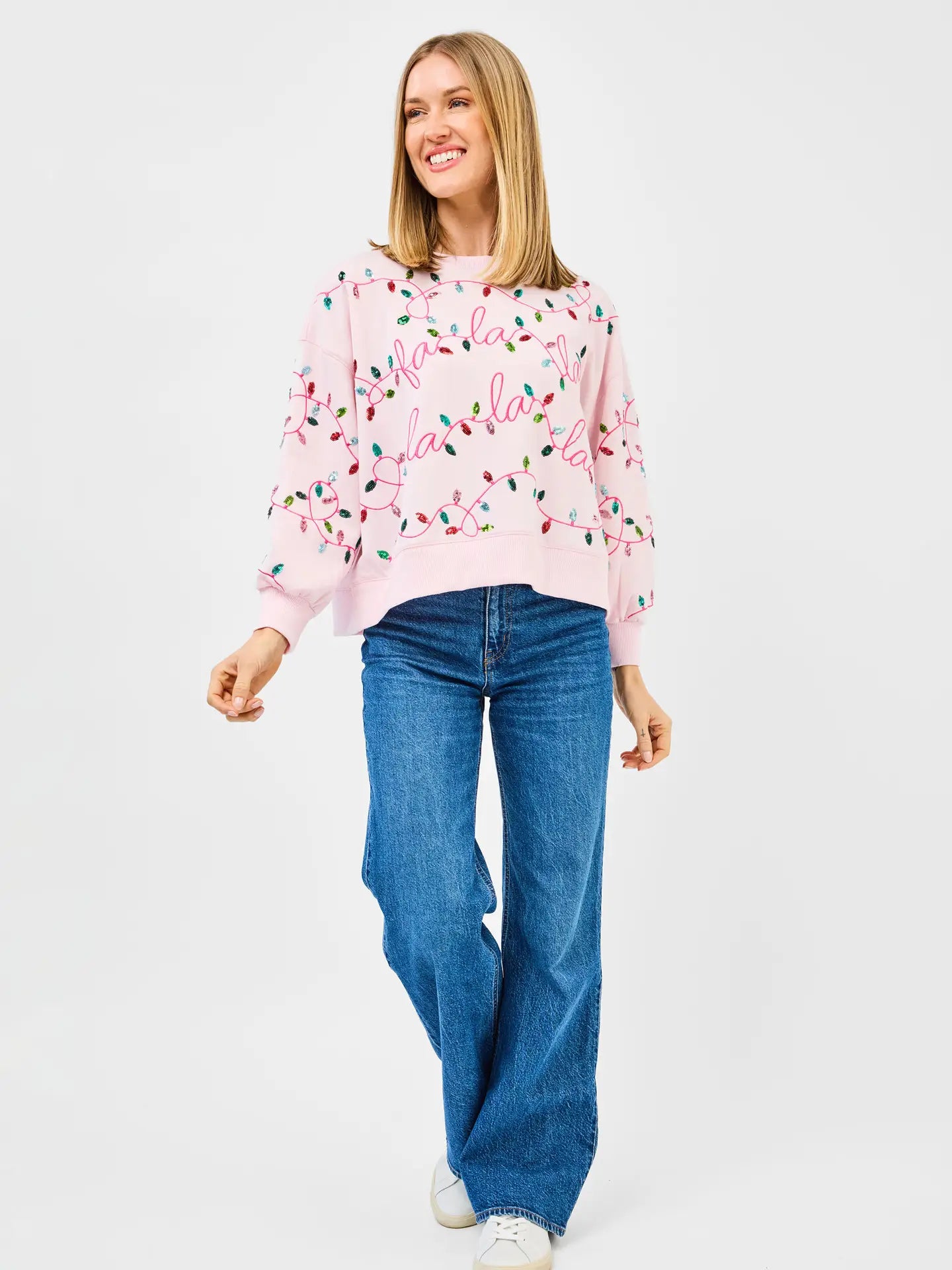 Fa La La Sparkle Sweatshirt