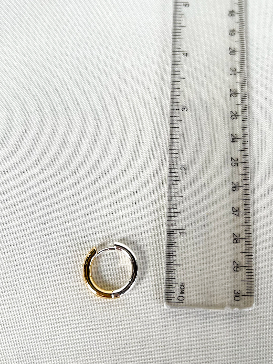 Two Hue Reversible Hoops