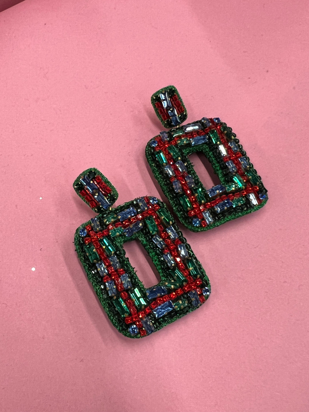 Tidings Tartan Earrings