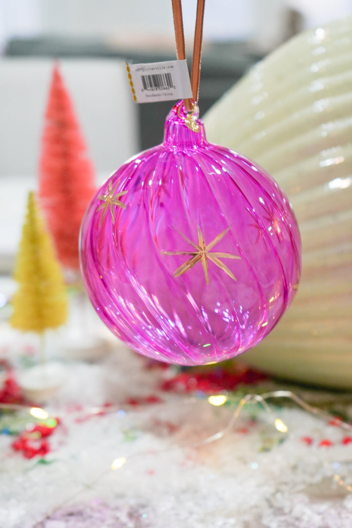 Glint Swirl Ornament