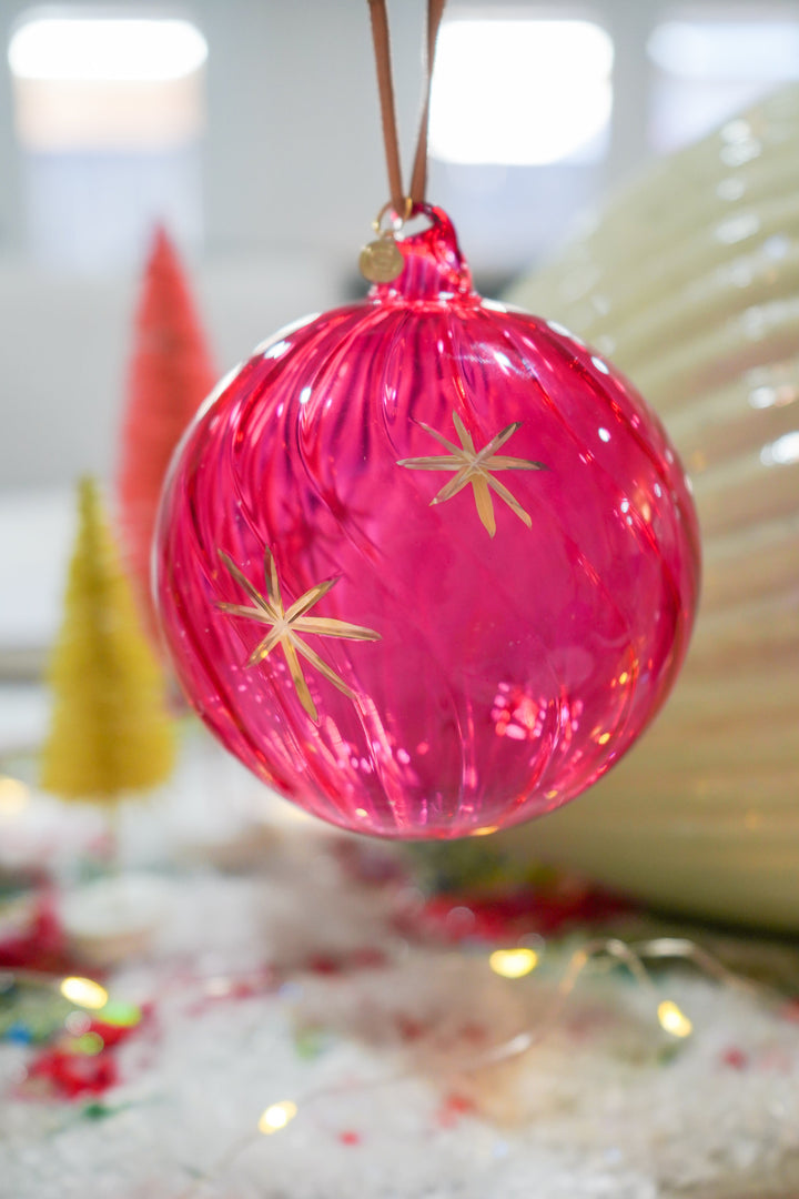 Glint Swirl Ornament