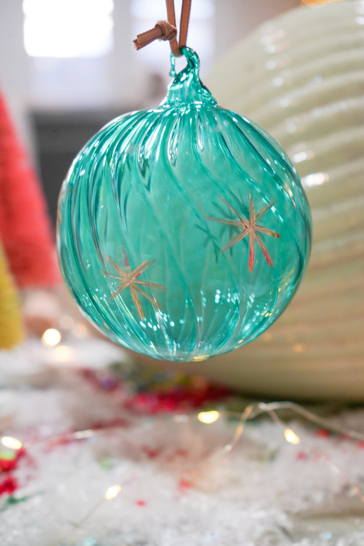 Glint Swirl Ornament