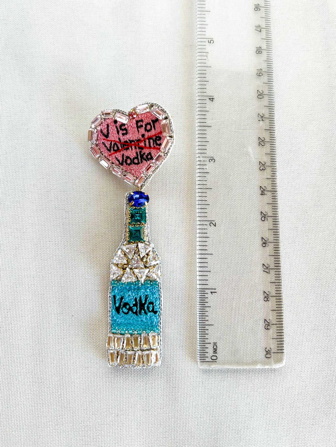 V is For Vodka Earrings