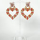 Intertwined Heart Earrings