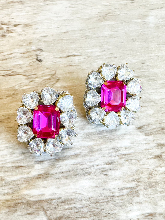 Mini True Love Gemstone Studs