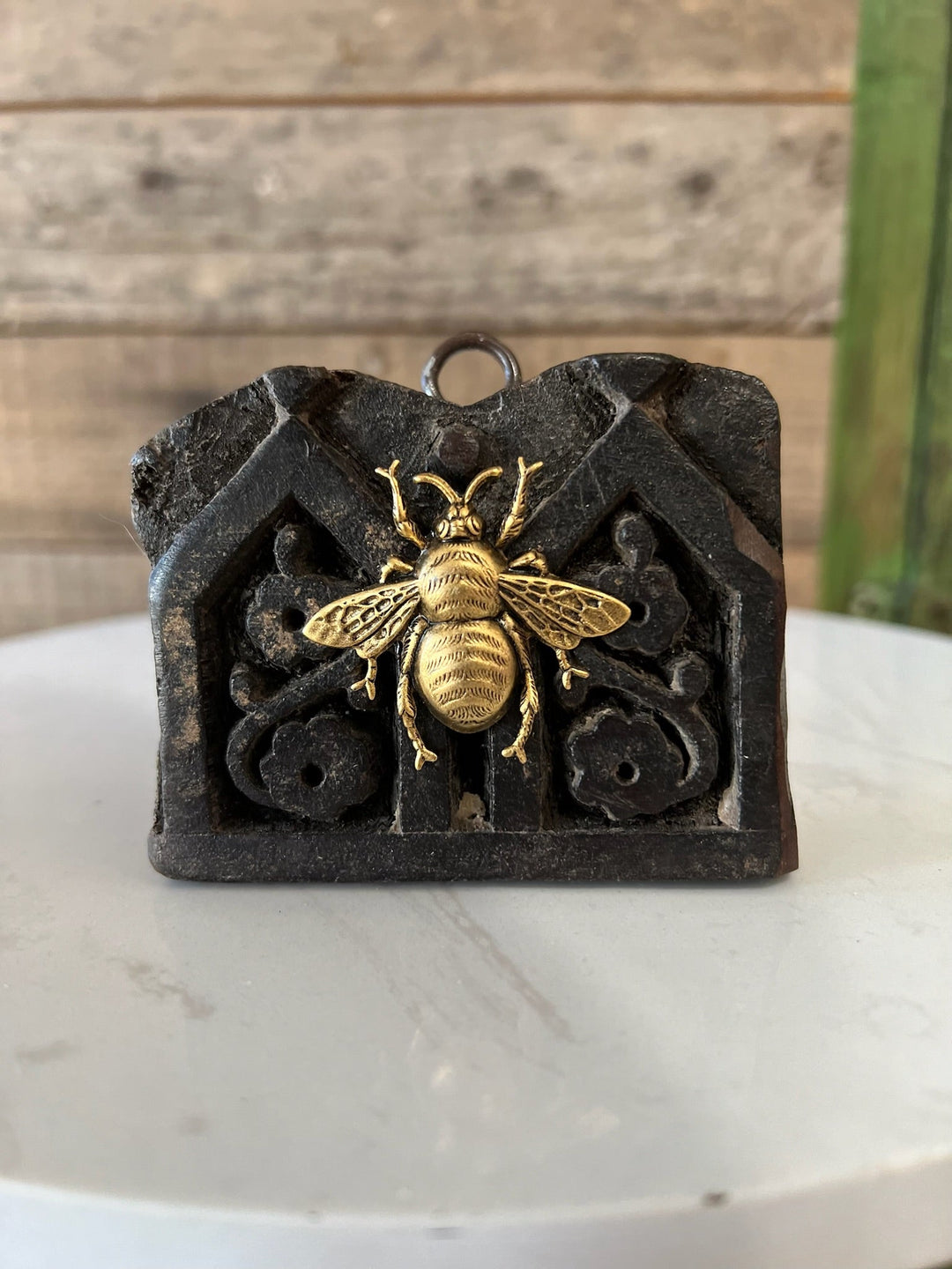 Cordial Wooden Block Bee