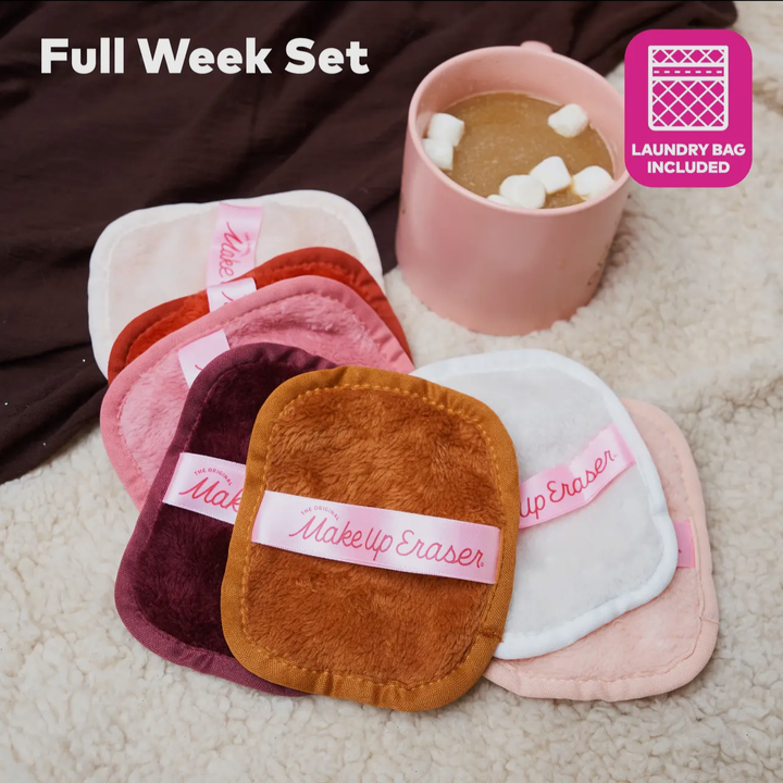 Hot Cocoa 7 Day Makeup Eraser Set