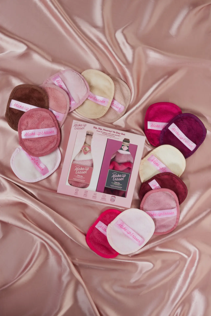 Sip, Sip, Hooray! 14 Day Makeup Eraser Set