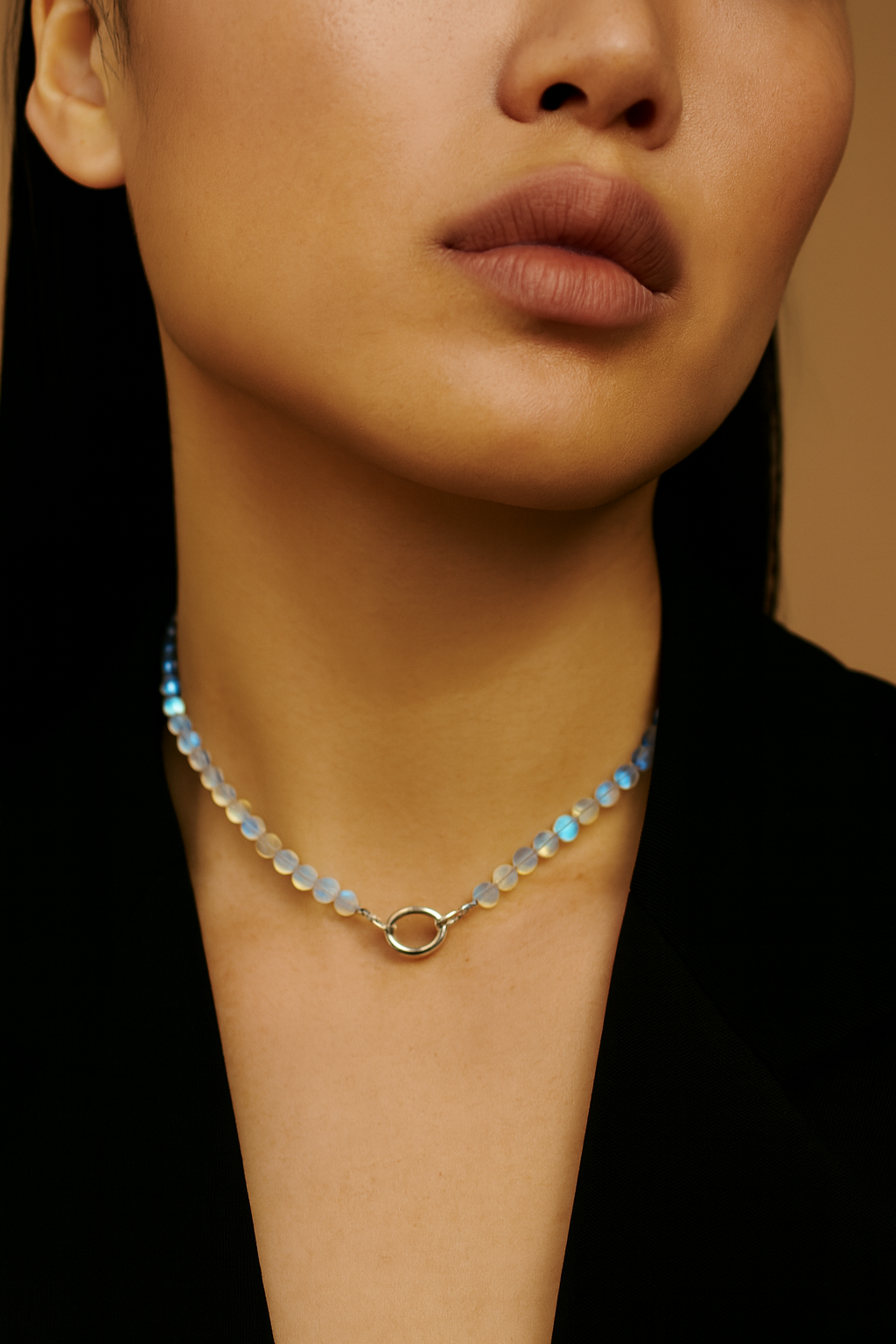 White Out Iridescent Necklace