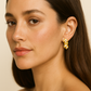 Medium Gold Knot Hoops
