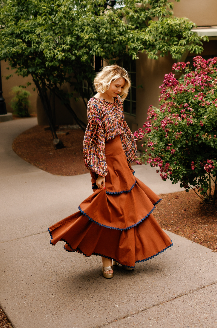 Pumpkin Spice Skirt