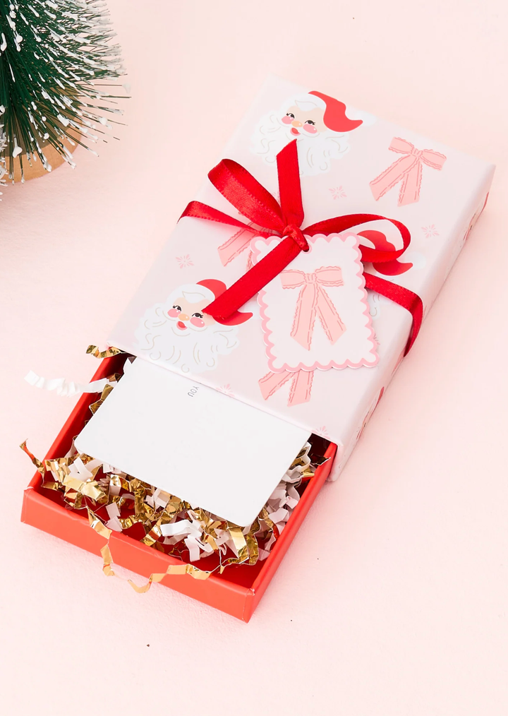 Santa Gift Card Box