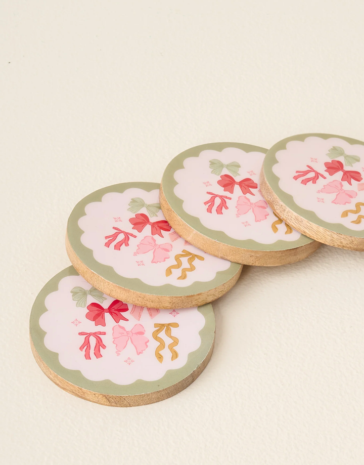 Bow Affair Coasters S/4