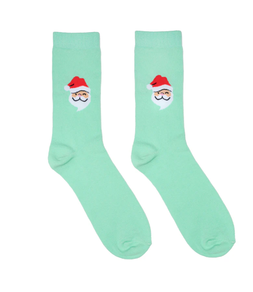 Santa 3D  Crew Socks