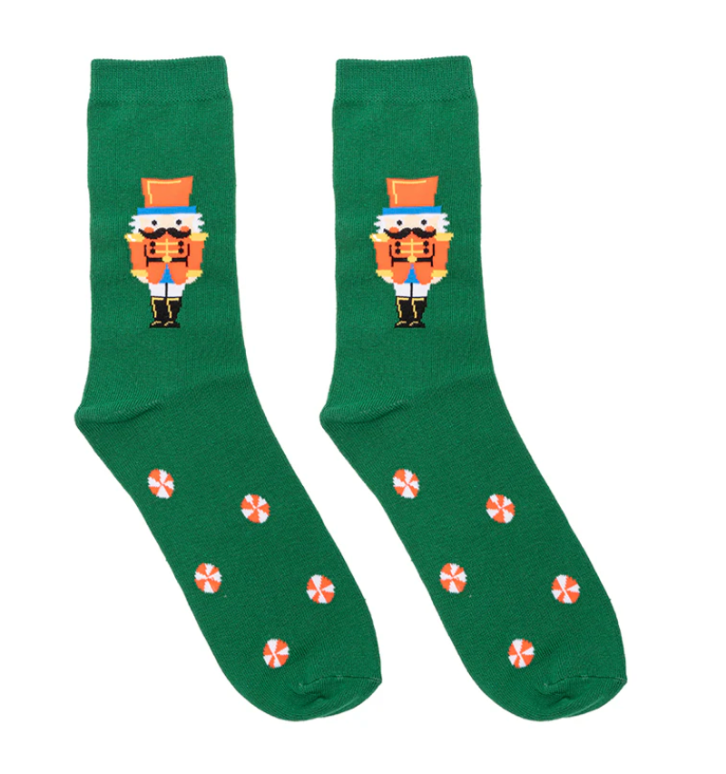 Nutcracker 3D Crew Socks