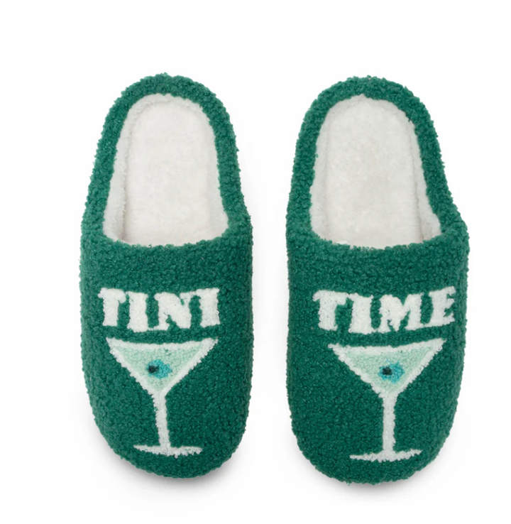 Martini "Tini Time" Indoor/Outdoor Slippers