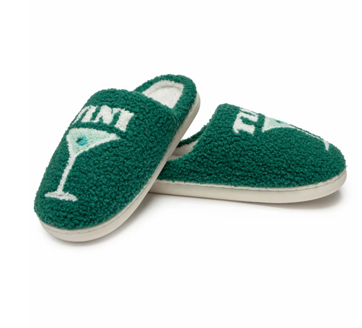 Martini "Tini Time" Indoor/Outdoor Slippers