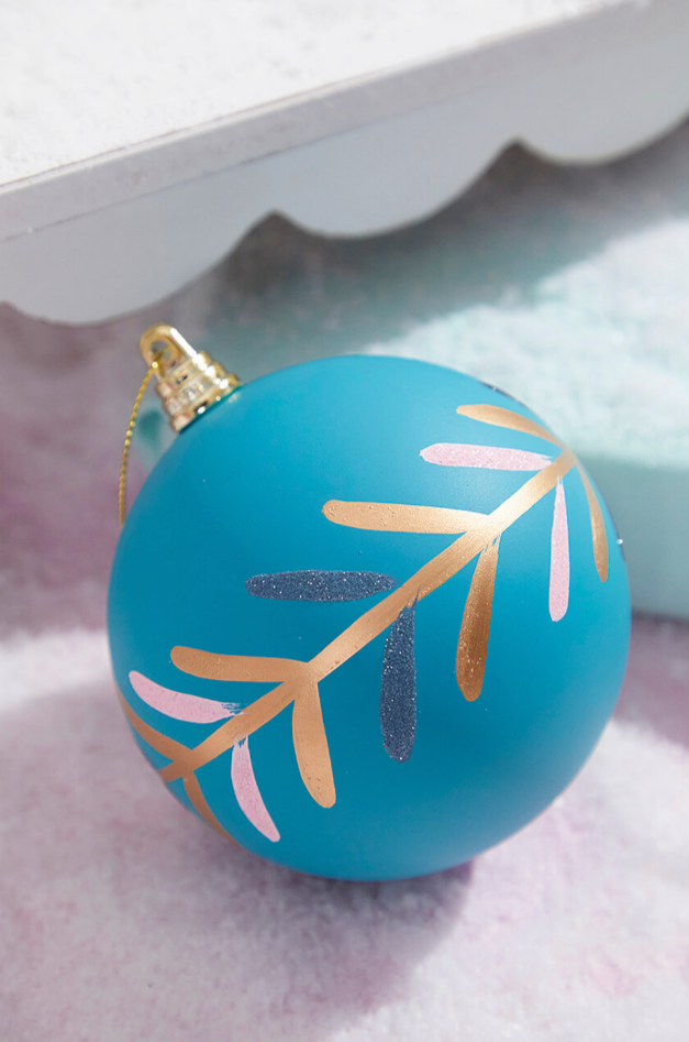 Aqua Ball Ornament