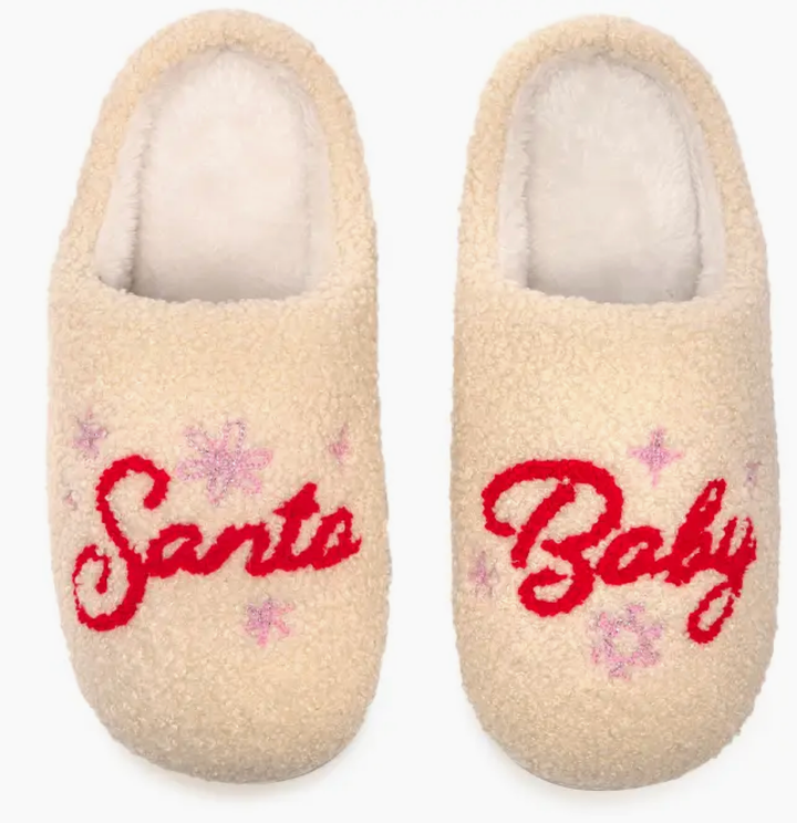 Santa Baby Indoor/Outdoor Slippers