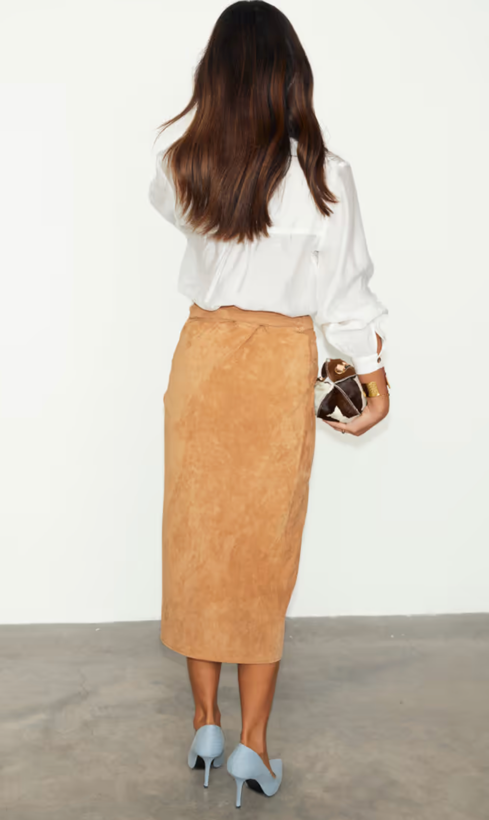 Suede Jaspre Skirt