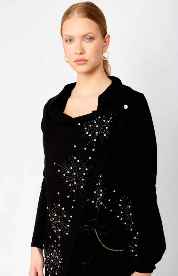 Glitz Wrap Sweater