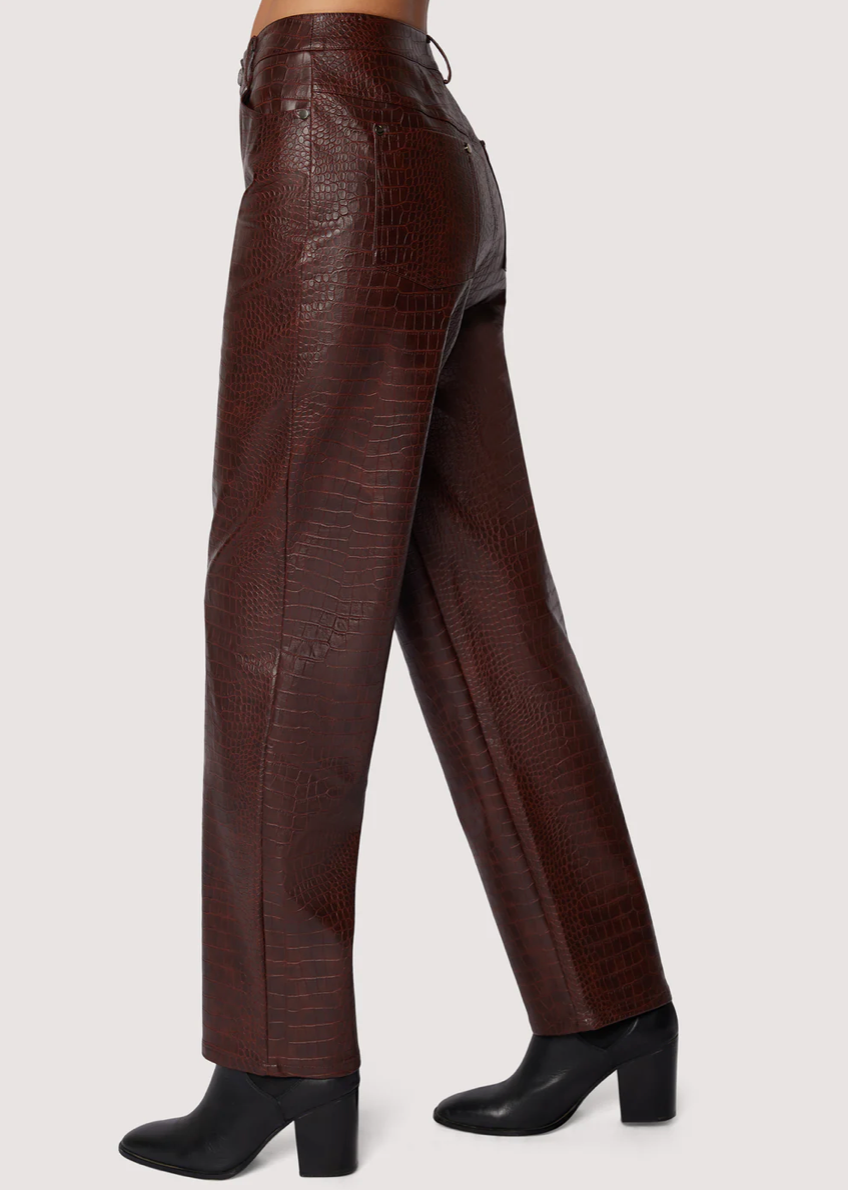 Chocolate Croc Pants