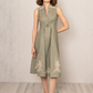 Lima Sage Midi Dress