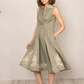 Lima Sage Midi Dress