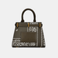 Medium Khaki Bandana Handbag