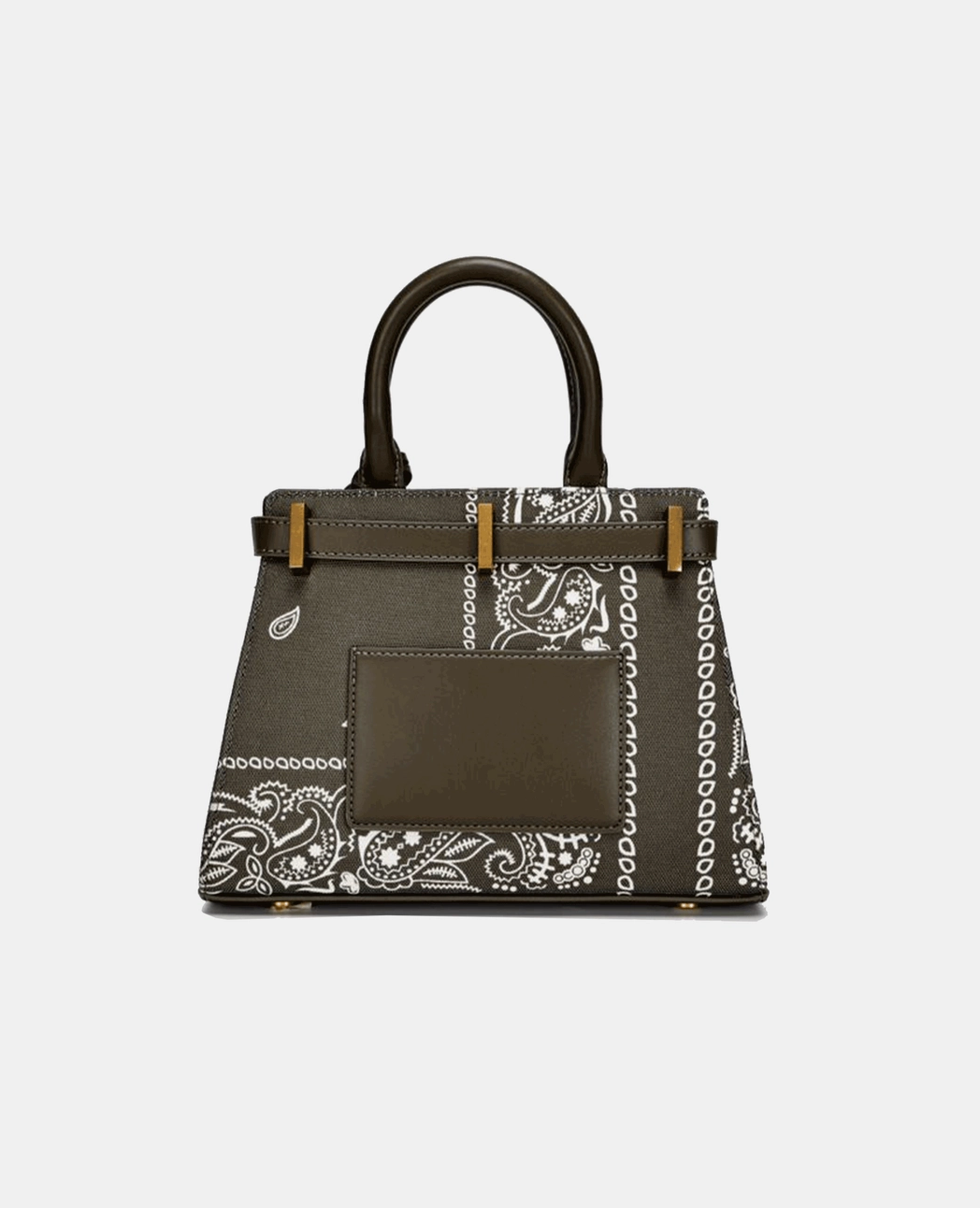 Medium Khaki Bandana Handbag