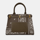 Large Khaki Bandana Handbag
