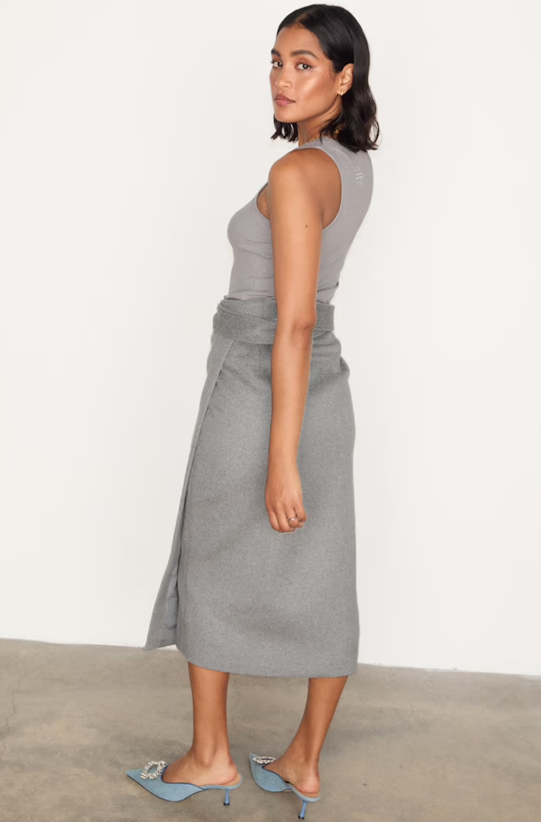 Grey Midnight Romance Jaspre Skirt