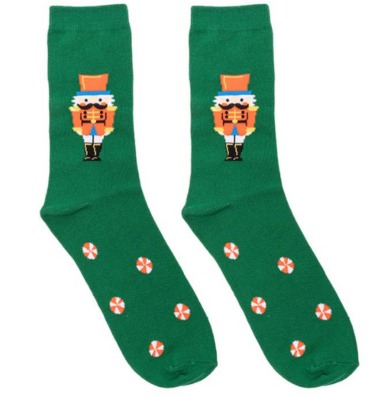Nutcracker Crew Socks