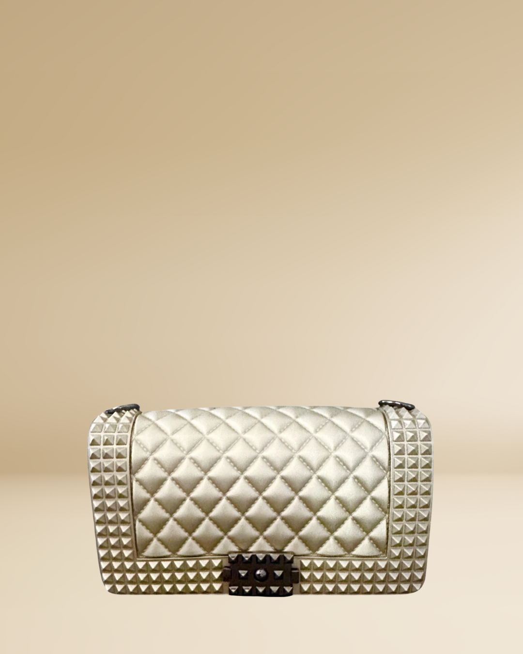 Quilted Jelly Bag-Champagne