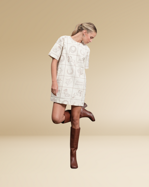 Hasta La Vista Cowgirl Dress