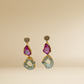 Double Agate Earrings