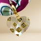 Cowtown Heart Scarf Necklace