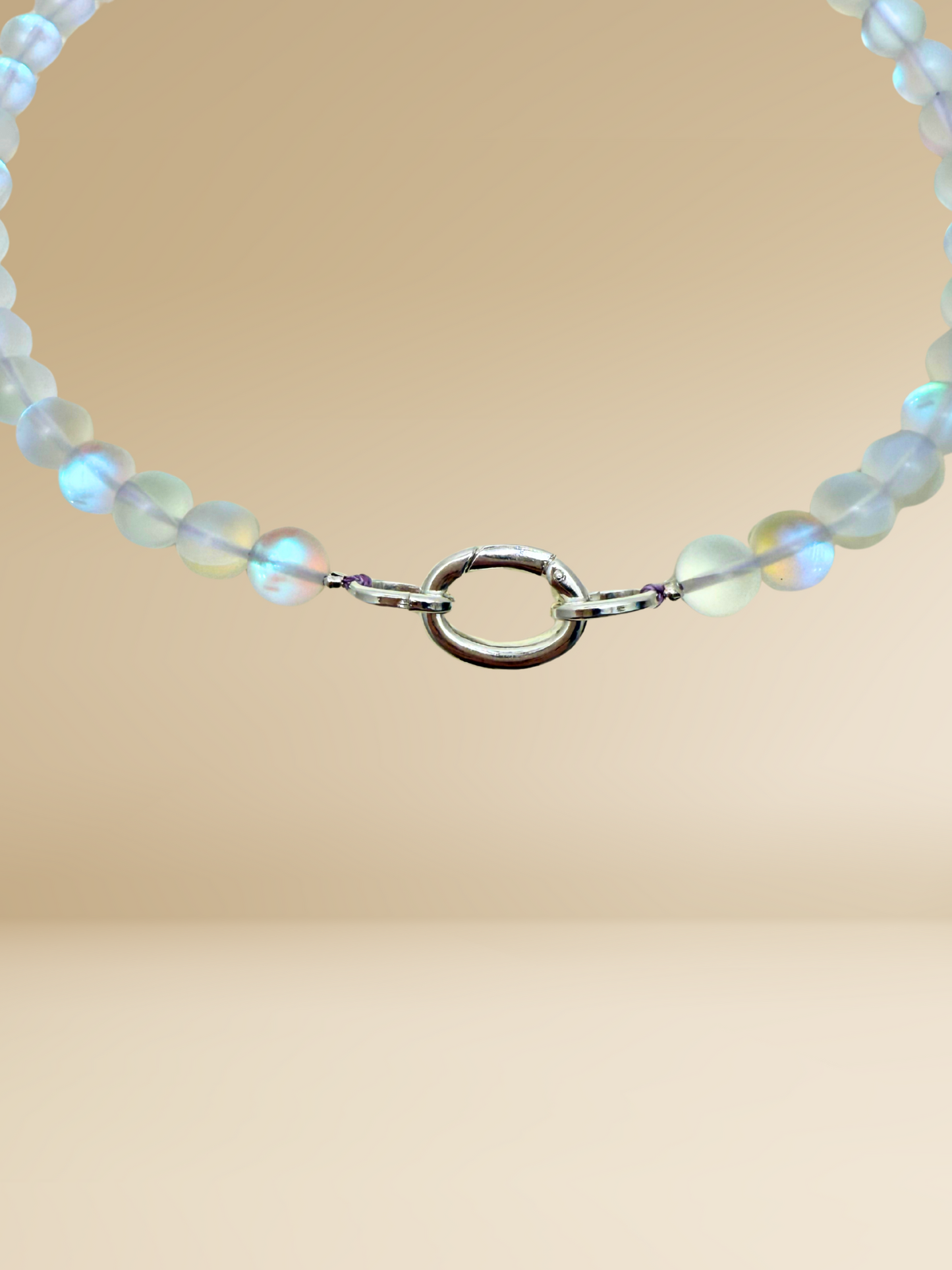 White Out Iridescent Necklace