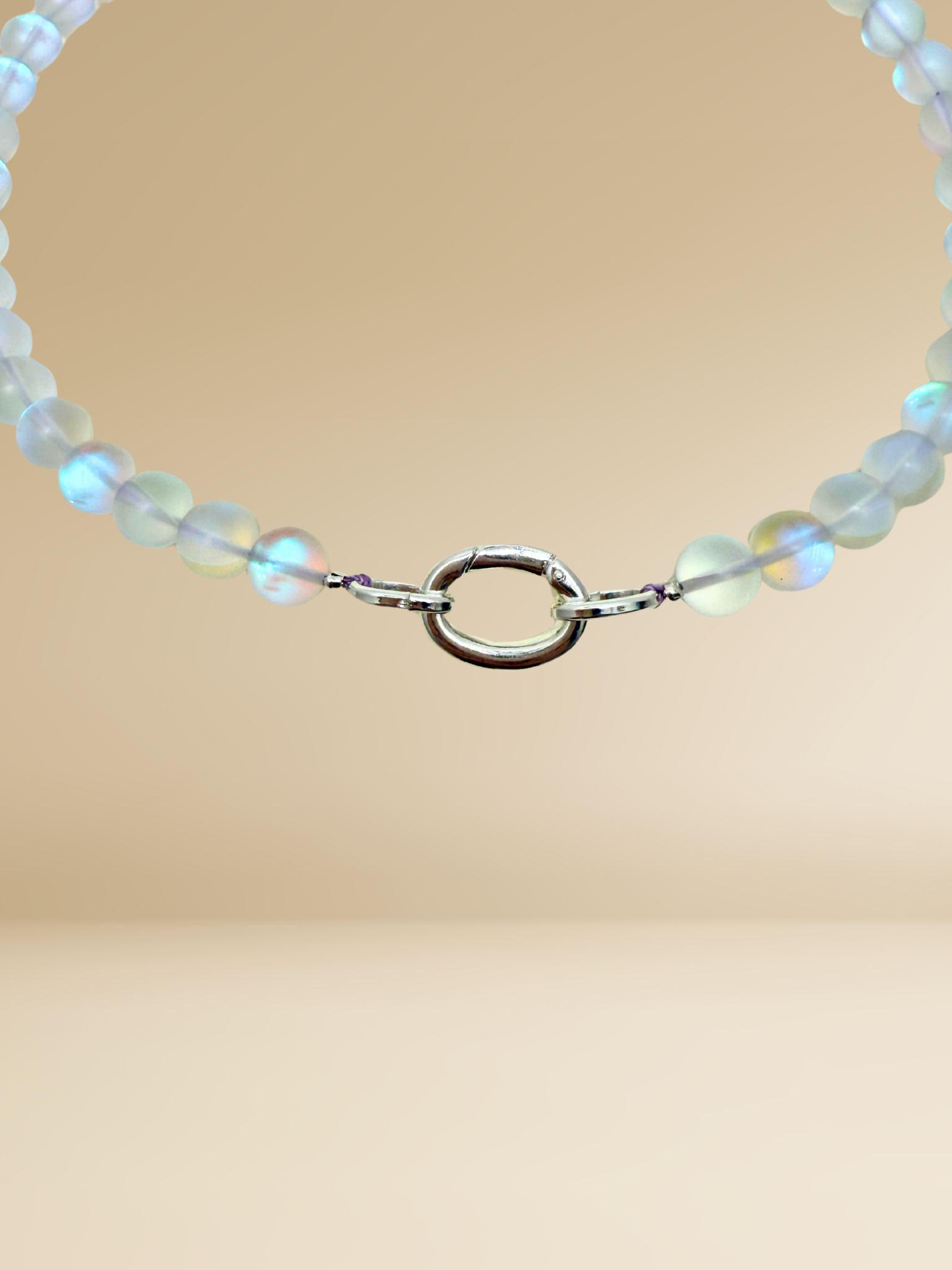 White Out Iridescent Necklace