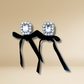 Glitzy Bow Earrings