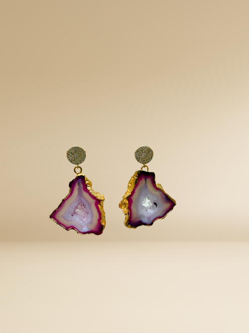Sangria Bloom Earrings