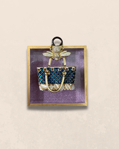 Lilac Handbag Bee