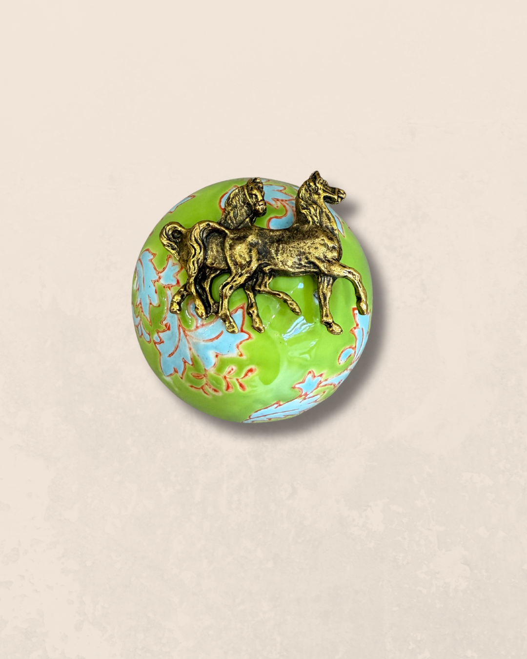 Wild Horses Ceramic Orb Bee