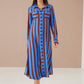 Waverly Cinnamon Striped Dress