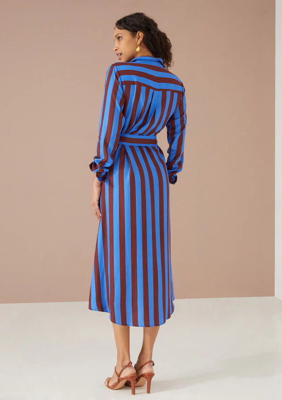 Waverly Cinnamon Striped Dress