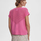Calloway Boxy Tee - Ibis Rose