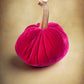 6" Velvet Pumpkin